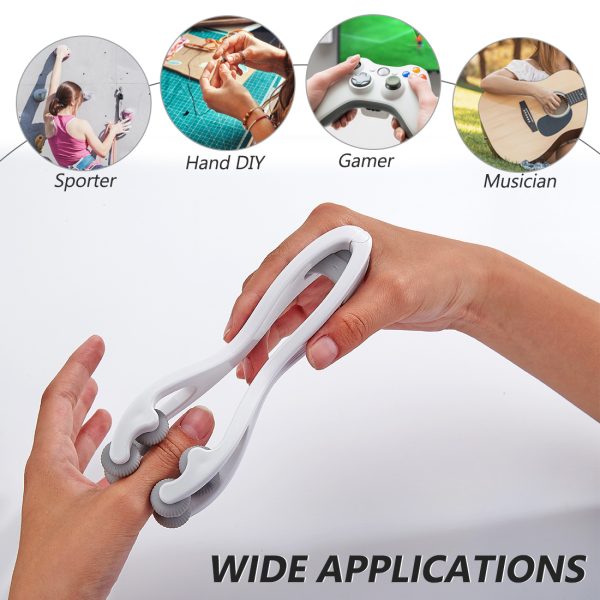 Finger Massager with 5 Pcs Acupressure Massage Rings for Finger, Finger Joint Massage Tools for Arthritis, Stress & Pain Relief - 图片 5