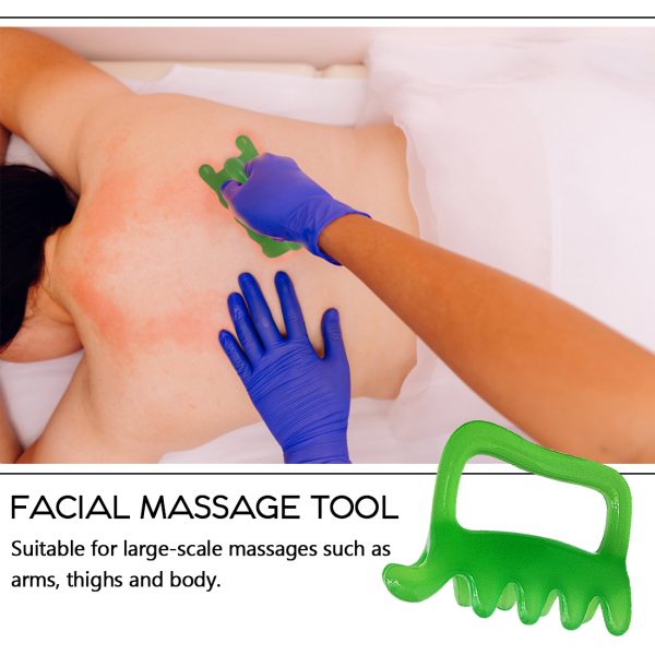 Large Fascia Massage Blaster Tool for Cellulite & Muscle Knots, Handheld Myofascial Release Tool for Deep Tissue Massage, Trigger Point Massage, Promotes Lymphatic Circulation - 图片 6