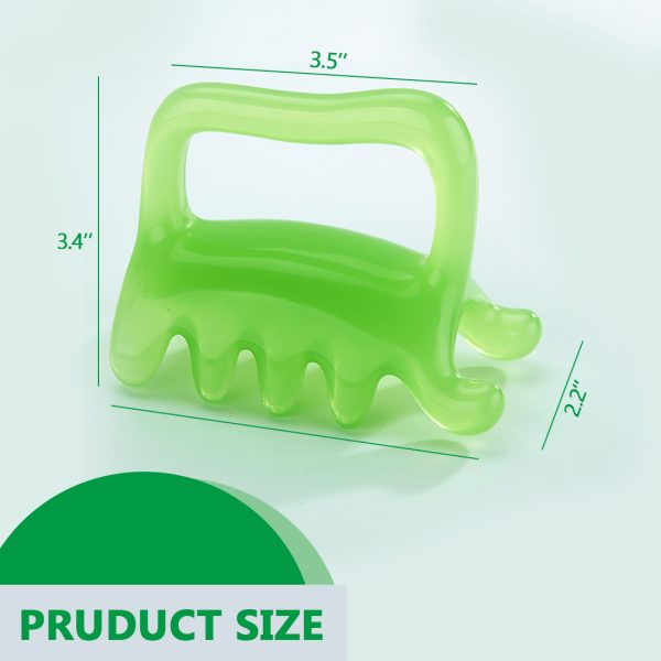 Large Fascia Massage Blaster Tool for Cellulite & Muscle Knots, Handheld Myofascial Release Tool for Deep Tissue Massage, Trigger Point Massage, Promotes Lymphatic Circulation - 图片 7